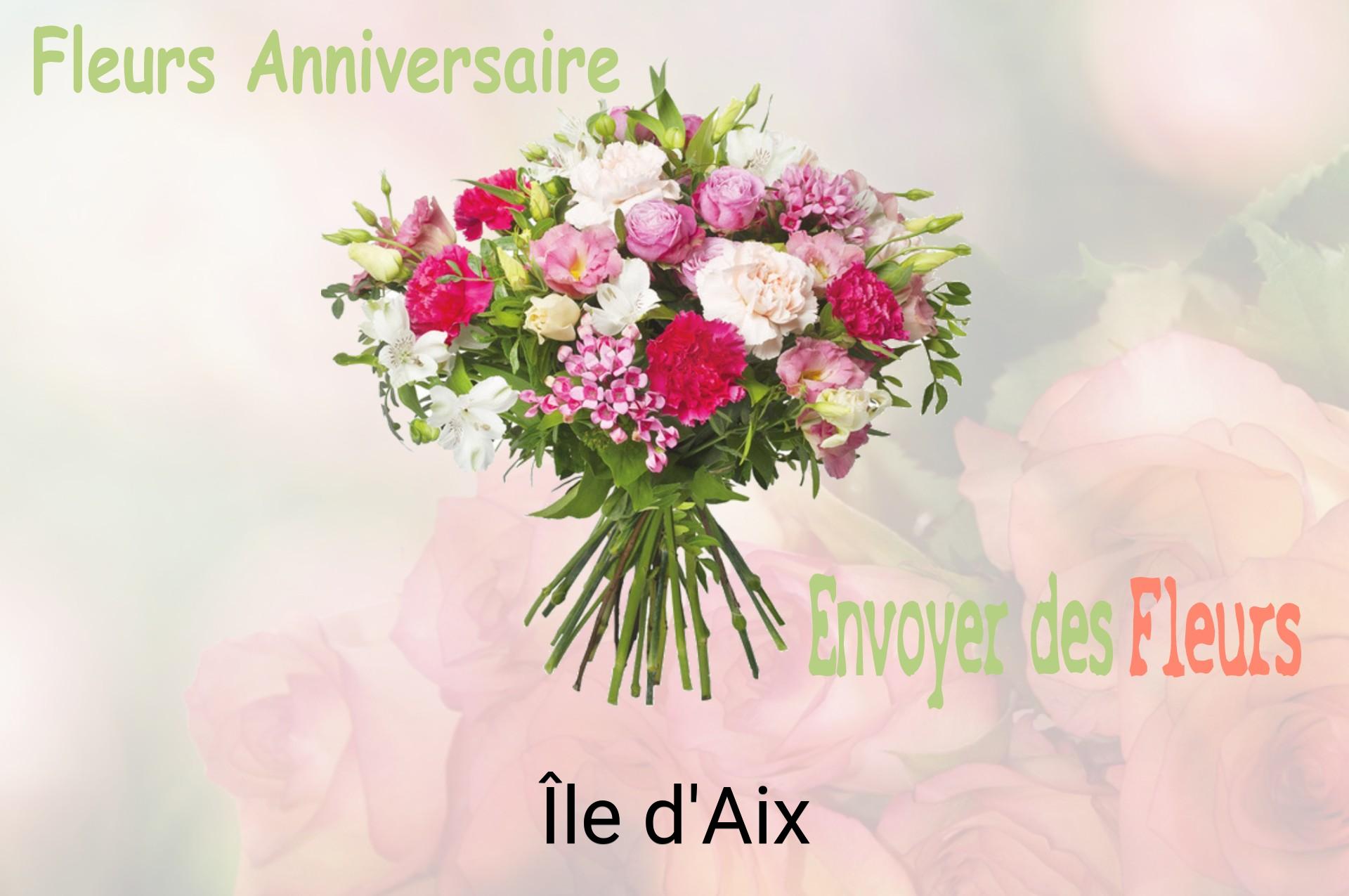 Bouquet de fleurs d’anniversaire livré à Île-d'Aix