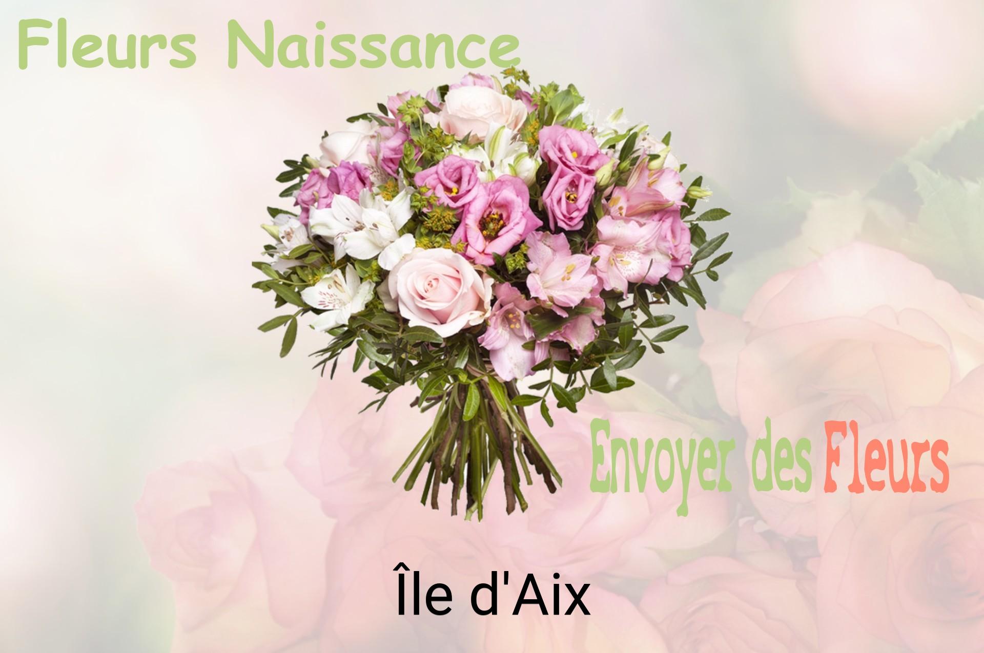 Bouquet de fleurs de naissance livré à Île-d'Aix